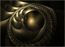 expression of fractal endless emotion