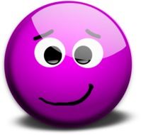 confused violet emoticon