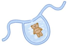 baby bear bib