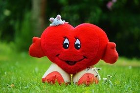 love heart funny toy