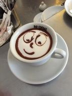 cappuccino latte face