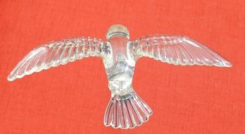 bird glass decoration