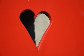 heart door