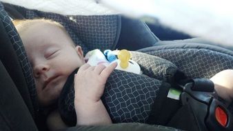 cute baby sleeping