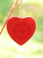 heart window decorations