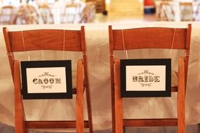 wedding chairs