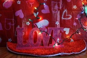 romantic decorations for Valentine's Day