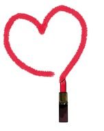 lipstick heart