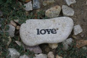 nature rock love stone