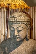 Buddha statue in contemplation