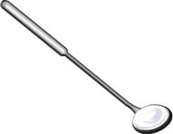 graphic image of a dentist tool