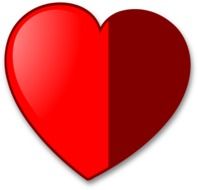 Heart on Valentines Day clipart