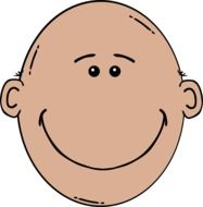 head face cartoon drawing