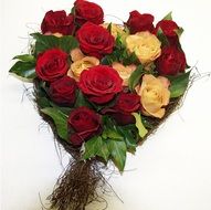 bouquet of roses for Valentine's Day