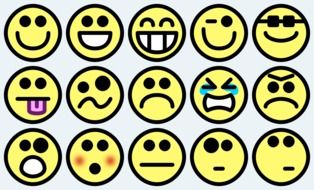 emoticons smileys drawing
