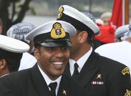 captain man laughing