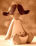 cute ceramic angel