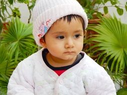 Adorable cute baby