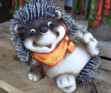 resting hedgehog