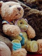 Brown bear soft toy