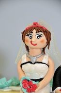 doll bride for wedding