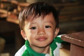 Cute Indonesian boy