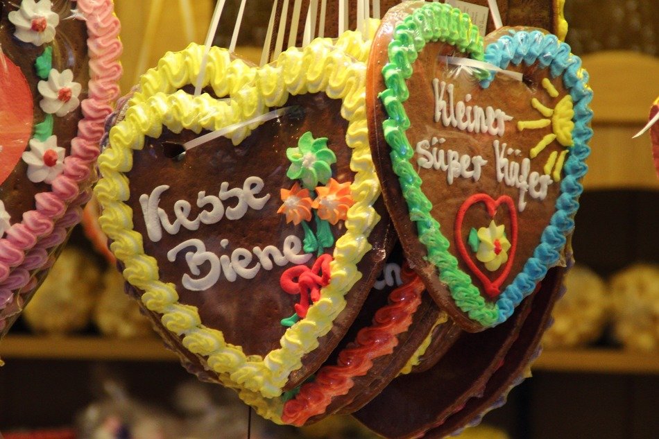 gingerbread hearts