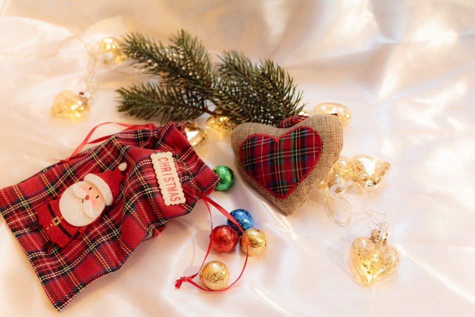 cute christmas composition