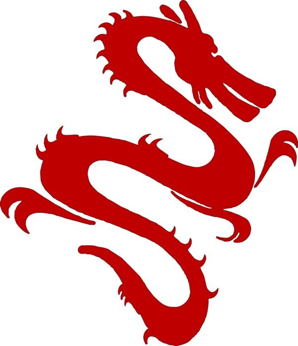 Picture of the red heraldic dragon