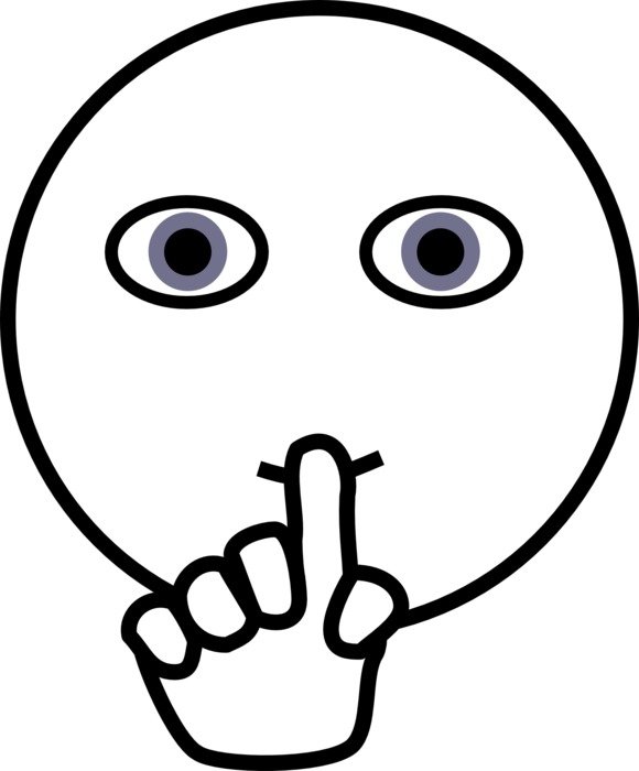smile as a symbol quietly