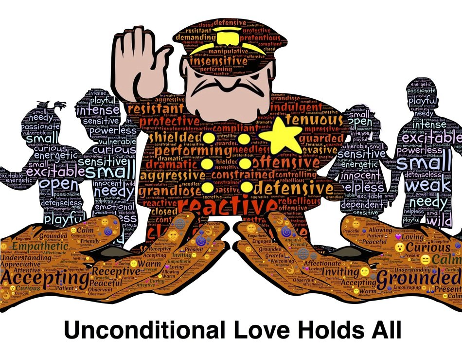 unconditional love holds all