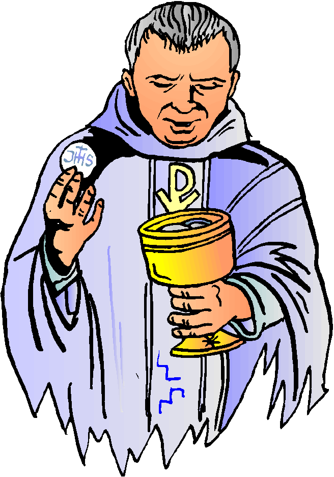Catholic Priest Clip Art drawing free image download