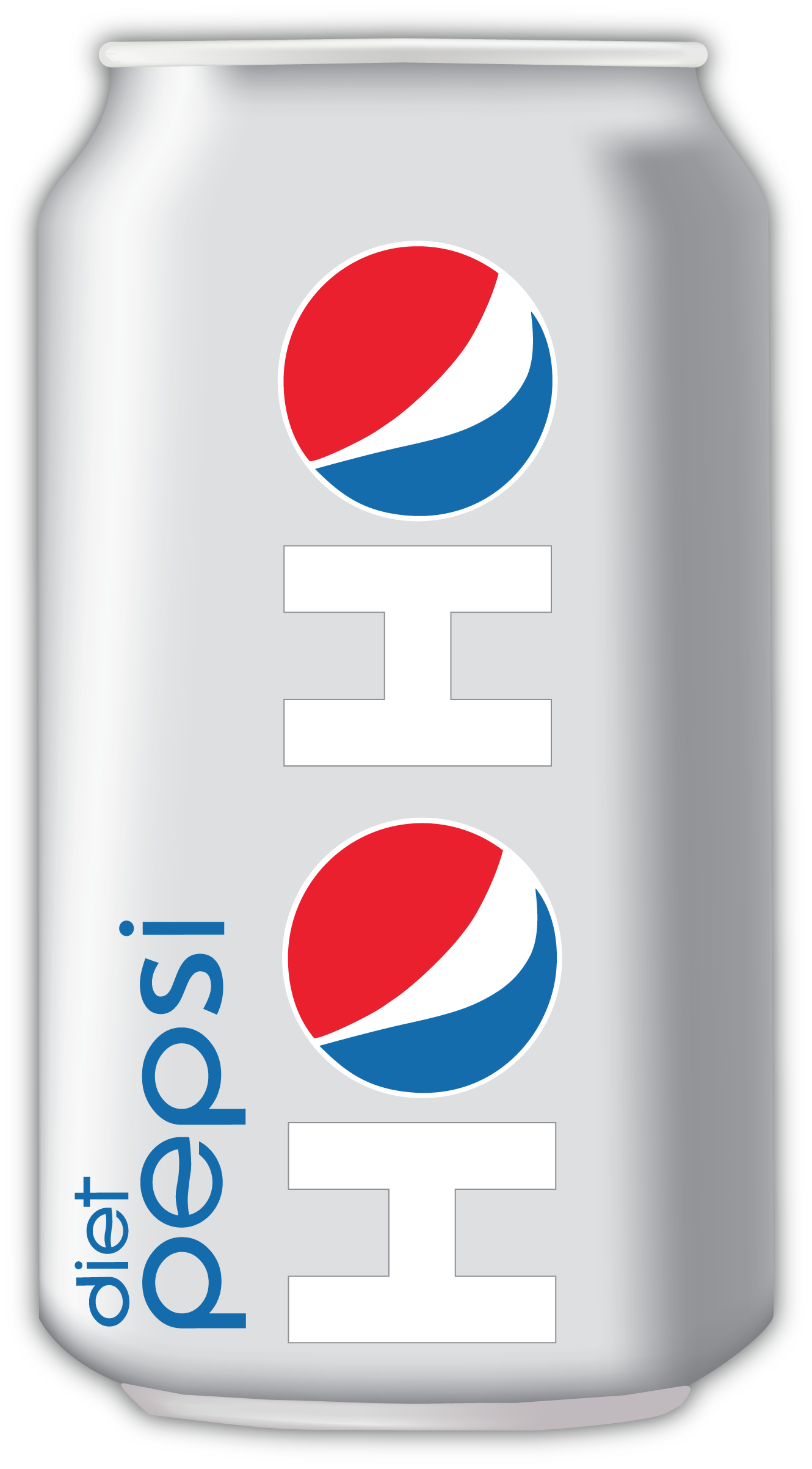 Diet Pepsi Can clipart free image download