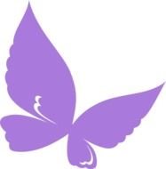 Pink Butterfly Clip Art N39