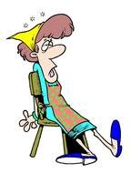Tired Person Clip Art N7