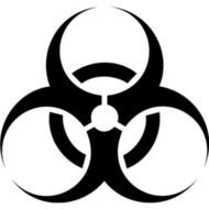 Cool Biohazard Symbols Clip Arts