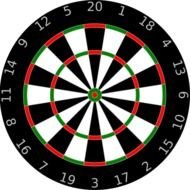 Dart Board Clip Art N31