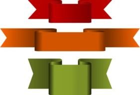Green Ribbon Banner N4
