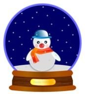 Snow Globe Clip Art N10