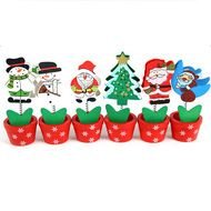 Christmas Flower Pot Clip Art N2