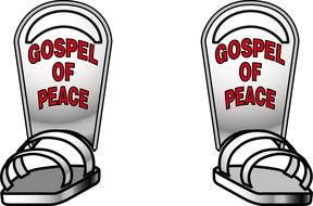 Gospel Of Peace Shoes