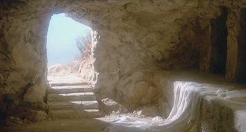 Resurrection Of Jesus Empty Tomb drawing