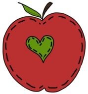 School Apple Clip Art drawing