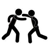 Boxing Silhouette Free Icon Pictogram