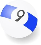 Billiard Balls Clip Art N9