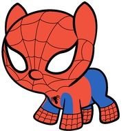 Baby Spider Man drawing
