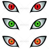 Scary Monster Eyes