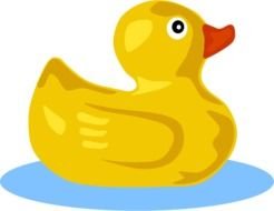 small Rubber Duck drawing