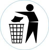 Rubbish Bin Clip Art N3