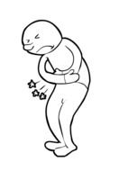 Stomach Ache Cartoon N5